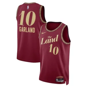 Charming Darius Garland Cleveland Cavaliers Nike Unisex 2023/24 Swingman Jersey   Wine   City Edition to elevate your game - day look