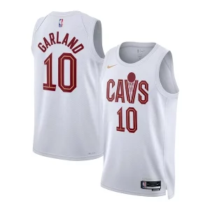 Fantastic Darius Garland Cleveland Cavaliers Nike Unisex Swingman Jersey   Association Edition   White/Wine for ultimate sports enthusiasts