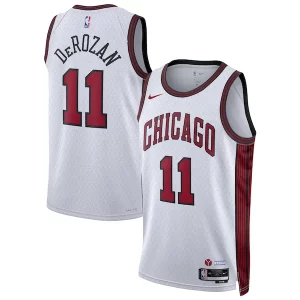 Fantastic DeMar DeRozan Chicago Bulls Nike Unisex 2022/23 Swingman Jersey   City Edition   White for ultimate sports enthusiasts