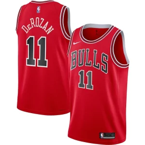 Superb DeMar DeRozan Chicago Bulls Nike Youth 2021/22 Swingman Jersey   Icon Edition   Red to elevate your game - day look