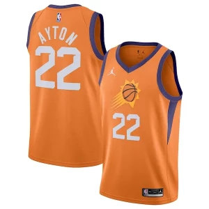 Exquisite Deandre Ayton Phoenix Suns Jordan Brand 2020/21 Swingman Jersey   Statement Edition   Orange for ultimate sports enthusiasts