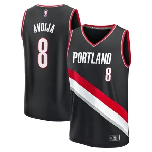 Fantastic Deni Avdija Portland Trail Blazers Youth Fast Break Replica Player Jersey   Icon Edition   Black for ultimate sports enthusiasts