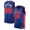 Superb Detroit Pistons Nike 2021/22 Diamond Swingman Custom Jersey   Icon Edition   Blue a must - have for collectors