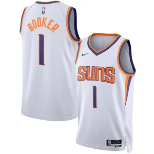 Charming Devin Booker Phoenix Suns Nike Unisex Swingman Jersey   Association Edition   White/Purple for passionate basketball fans