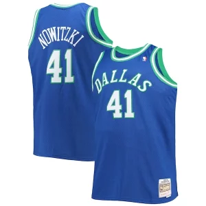 Charming Dirk Nowitzki Dallas Mavericks Big & Tall 1998/99 Hardwood Classics Swingman Jersey   Blue perfect for showing team spirit