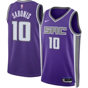 Fantastic Domantas Sabonis Sacramento Kings Nike Unisex Swingman Jersey   Icon Edition   Purple a must - have for collectors