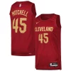 Charming Donovan Mitchell Cleveland Cavaliers Nike Swingman Player Jersey   Icon Edition   Wine perfect for showing team spirit