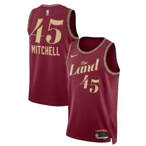Stunning Donovan Mitchell Cleveland Cavaliers Nike Unisex 2023/24 Swingman Jersey   Wine   City Edition for ultimate sports enthusiasts