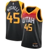 Exquisite Donovan Mitchell Utah Jazz Nike 2021/22 Swingman Player Jersey Black   City Edition a must - have for collectors