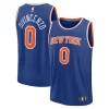 Charming Donte DiVincenzo New York Knicks Fast Break Replica Player Jersey   Icon Edition   Royal a must - have for collectors
