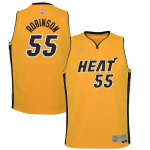 Superb Duncan Robinson Miami Heat Nike Youth 2020/21 Swingman Player Jersey Trophy Gold   Earned Edition for ultimate sports enthusiasts