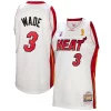 Gorgeous Dwyane Wade Miami Heat 2005 06 Authentic Player Jersey   White to elevate your game - day look