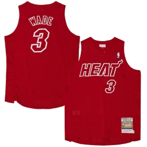 Premium Dwyane Wade Miami Heat 2012 Authentic Player Jersey   Scarlet to stand out at the arena