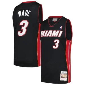 Charming Dwyane Wade Miami Heat 2012/13 Hardwood Classics Swingman Jersey   Black for ultimate sports enthusiasts