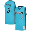 Exquisite Dwyane Wade Miami Heat Hardwood Classics 2005/06 Tropical Swingman Jersey   Blue for ultimate sports enthusiasts