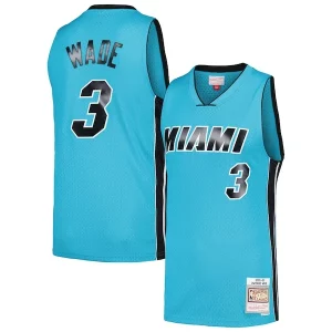 Magnificent Dwyane Wade Miami Heat Hardwood Classics 2005/06 Tropical Swingman Jersey   Blue to elevate your game - day look