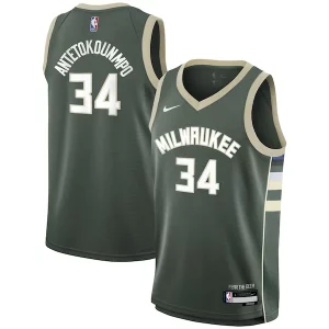 Exquisite Giannis Antetokounmpo Milwaukee Bucks Nike Youth Swingman Jersey   Icon Edition   Hunter Green for ultimate sports enthusiasts