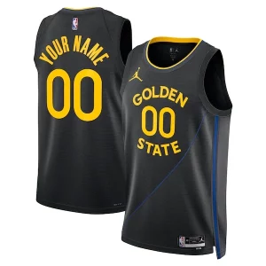 Charming Golden State Warriors Jordan Brand Unisex 2024/25 Custom Swingman Jersey   Statement Edition   Black perfect for showing team spirit