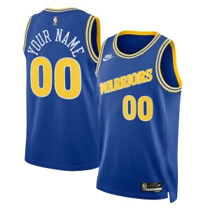 Premium Golden State Warriors Nike Unisex 2022/23 Custom Swingman Jersey   Classic Edition   Blue for passionate basketball fans