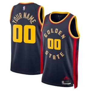 Exquisite Golden State Warriors Nike Unisex 2024/25 Custom Swingman Jersey   City Edition   Navy perfect for showing team spirit
