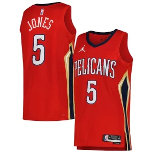 Magnificent Herbert Jones New Orleans Pelicans Jordan Brand Unisex Swingman Jersey   Statement Edition   Red for passionate basketball fans