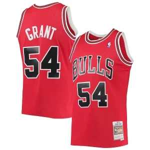 Premium Horace Grant Chicago Bulls 1990/91 Throwback Dark Swingman Jersey   Red to elevate your game - day look