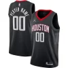 Magnificent Houston Rockets Jordan Brand Swingman Custom Jersey   Statement Edition   Black for ultimate sports enthusiasts