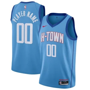 Fantastic Houston Rockets Nike 2020/21 Swingman Custom Jersey Blue   City Edition a must - have for collectors