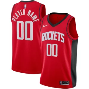 Superb Houston Rockets Nike 2020/21 Swingman Custom Jersey   Icon Edition   Red to elevate your game - day look