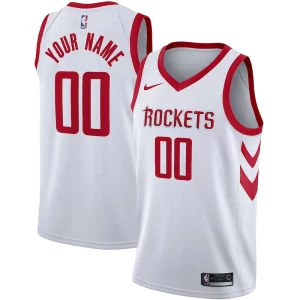 Charming Houston Rockets Nike Swingman Custom Jersey   Association Edition   White for ultimate sports enthusiasts