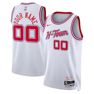 Stunning Houston Rockets Nike Unisex 2023/24 Custom Swingman Jersey   White   City Edition for ultimate sports enthusiasts