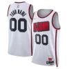 Gorgeous Houston Rockets Nike Unisex 2024/25 Custom Swingman Jersey   City Edition   White to stand out at the arena