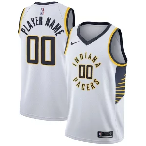 Superb Indiana Pacers Nike 2020/21 Swingman Custom Jersey   Association Edition   White a must - have for collectors