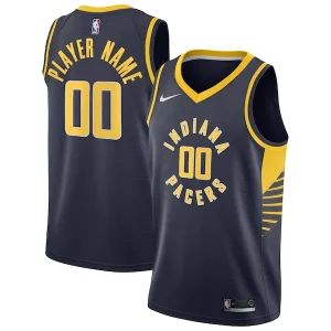 Premium Indiana Pacers Nike Swingman Custom Jersey Navy   Icon Edition a must - have for collectors