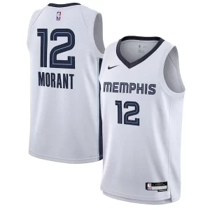 Superb Ja Morant Memphis Grizzlies Nike Youth Swingman Jersey   Association Edition   White for passionate basketball fans