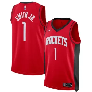 Exquisite Jabari Smith Jr. Houston Rockets Nike Unisex 2022 NBA Draft First Round Pick Swingman Jersey   Icon Edition   Red to elevate your game - day look