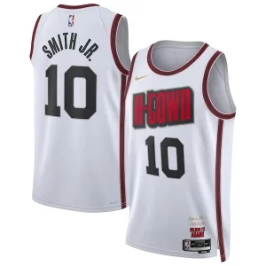 Magnificent Jabari Smith Jr. Houston Rockets Nike Unisex 2024/25 Swingman Player Jersey   City Edition   White for ultimate sports enthusiasts