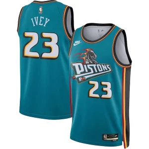Stunning Jaden Ivey Detroit Pistons Nike Swingman Jersey   Classic Edition   Teal for passionate basketball fans