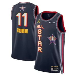 Premium Jalen Brunson Nike Unisex 2025 NBA All Star Game Swingman Player Jersey   Navy for passionate basketball fans