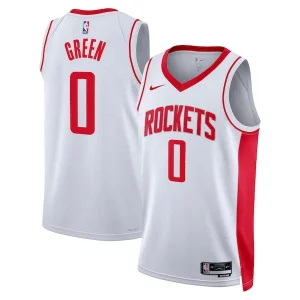 Superb Jalen Green Houston Rockets Nike Swingman Jersey   Association Edition   White a must - have for collectors