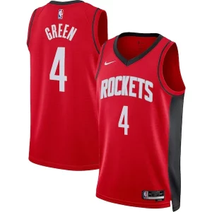 Fantastic Jalen Green Houston Rockets Nike Unisex Swingman Jersey   Icon Edition   Red for passionate basketball fans
