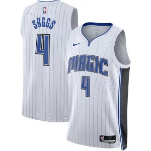 Fantastic Jalen Suggs Orlando Magic Nike Unisex Swingman Jersey   Association Edition   White/Black for passionate basketball fans