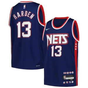 Superb James Harden Brooklyn Nets Nike Youth Swingman Jersey   City Edition   Navy to stand out at the arena