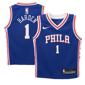 Superb James Harden Philadelphia 76ers Nike Preschool Swingman Player Jersey   Icon Edition   Royal to stand out at the arena
