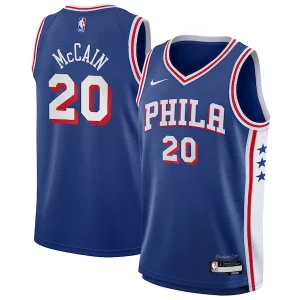 Magnificent Jared McCain Philadelphia 76ers Nike Youth Swingman Jersey   Icon Edition   Royal a must - have for collectors