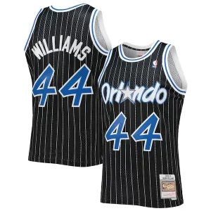 Exquisite Jason Williams Orlando Magic 2001/02 Hardwood Classics Swingman Jersey   Black a must - have for collectors