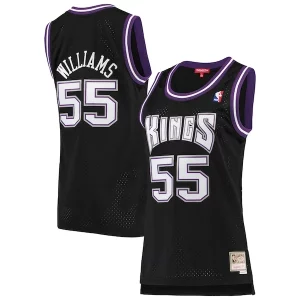 Fantastic Jason Williams Sacramento Kings Women's 2000/01 Hardwood Classics Swingman Jersey   Black a must - have for collectors