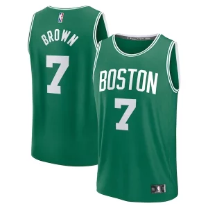 Gorgeous Jaylen Brown Boston Celtics Fast Break Replica Player Jersey   Icon Edition   Kelly Green a must - have for collectors