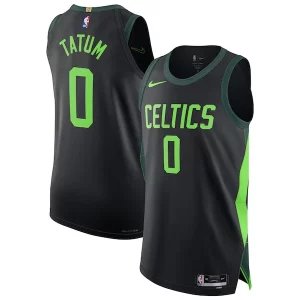 Superb Jayson Tatum Boston Celtics Nike 2024/25 Authentic Player Jersey   City Edition   Black for passionate basketball fans
