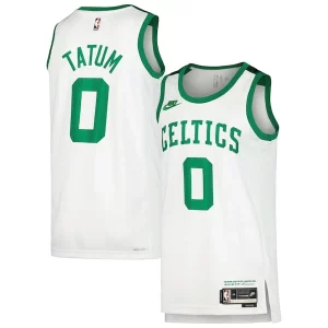 Superb Jayson Tatum Boston Celtics Nike Swingman Player Jersey   Classic Edition   White for ultimate sports enthusiasts